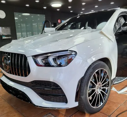 광주랩핑 벤츠 GLE400d 화이트 전체랩핑 시공 / 광주 북구 중흥동