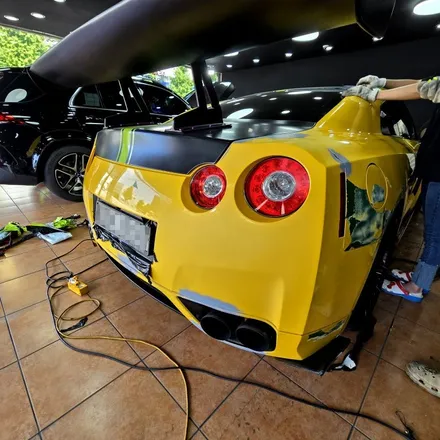 광주랩핑 닛산의 자존심 GT-R 전체랩핑 시공기 / 광주 북구 중흥동