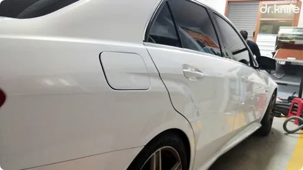 광주랩핑 벤츠 E63 AMG 전체랩핑 시공 닥터나이프 카스킨 / 광주 북구 중흥동