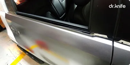 광주전체랩핑 기아 스포티지R 전체랩핑 닥터나이프 카스킨 / 광주 북구 중흥동