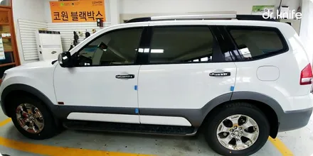 광주 전체랩핑 기아 모하비 화이트 골드 스파클 전체랩핑 / 광주 북구 중흥동