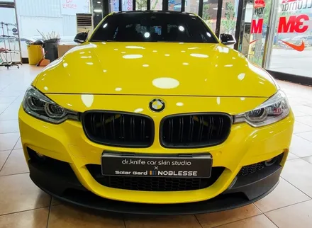 광주랩핑 bmw 320i 전체랩핑 시공 / 광주 북구 중흥동