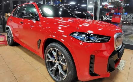 광주랩핑 bmw x6 글로스 카마인레드 전체랩핑 시공 / 광주 북구 중흥동