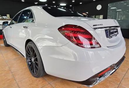 광주랩핑 벤츠 s500 글로스 그레이 전체랩핑 시공 / 광주 북구 중흥동