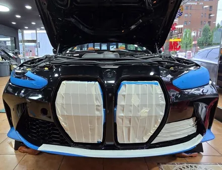 광주bmw 고광택 미드나잇퍼플 전체랩핑 시공 / 광주 북구 중흥동