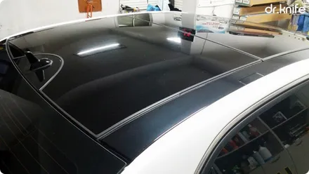 광주랩핑 벤츠 E63 AMG 전체랩핑 시공 닥터나이프 카스킨 / 광주 북구 중흥동