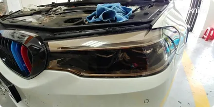 광주래핑 BMW 520d (G30) 루프 및 그릴래핑 시공 / 광주 북구 중흥동