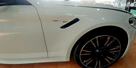 광주랩핑 BMW M5(F90) 레드 크롬 전체랩핑 닥터나이프 / 광주 북구 중흥동