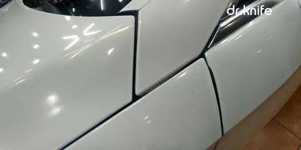 광주랩핑 벤츠 CLS350 전체랩핑 + 사고랩핑 닥터나이프 / 광주 북구 중흥동