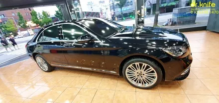 광주랩핑 벤츠 S450 솔라가드 새턴시공 + 신차검수 / 광주 북구 중흥동