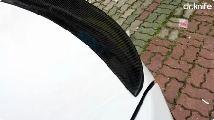 광주 루프스킨 BMW 325d 루프스킨 & M 퍼포먼스 데칼 시공 닥터나이프 키스킨 / 광주 북구 중흥동