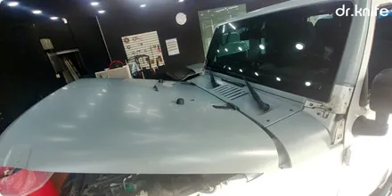 광주전체랩핑 JEEP 랭글러 루비콘 전체랩핑 시공 닥터나이프 / 광주 북구 중흥동