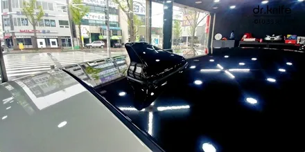 광주랩핑 기아 모닝 루프스킨 & 사이드미러 커버 교환 광주카스킨 / 광주 북구 중흥동