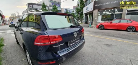 광주썬팅 폭스바겐 투아렉 솔라가드 새턴 시공 닥터나이프 / 광주 북구 중흥동