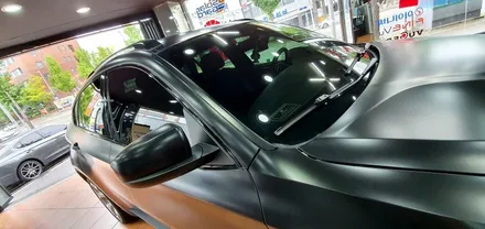 광주랩핑 BMW X6 사틴 블랙 전체랩핑 시공 닥터나이프 카스킨 / 광주 북구 중흥동