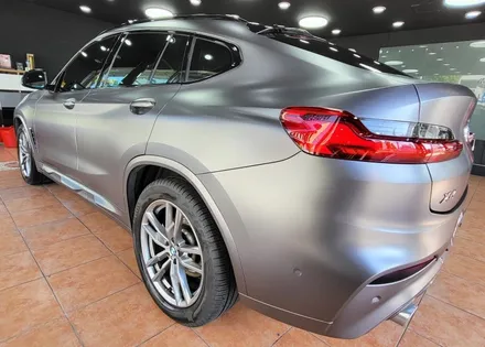 광주랩핑 bmw X4 사틴다크 그레이 전체랩핑 시공 / 광주 북구 중흥동