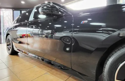 광주랩핑 bmw 740i 크롬딜리트시공 / 광주 북구 중흥동