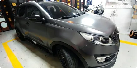 광주전체랩핑 기아 스포티지R 전체랩핑 닥터나이프 카스킨 / 광주 북구 중흥동