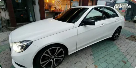 광주실내랩핑 벤츠 E220 블루텍 실내랩핑 솔라가드 새턴 선팅 / 광주 북구 중흥동