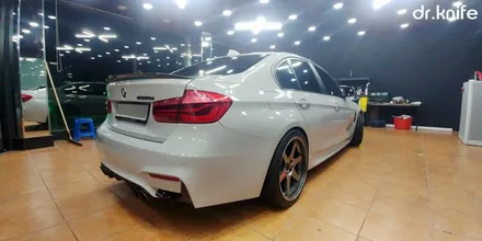 광주전체랩핑 BMW 320d 전체랩핑 시공 닥터나이프 카스킨 / 광주 북구 중흥동