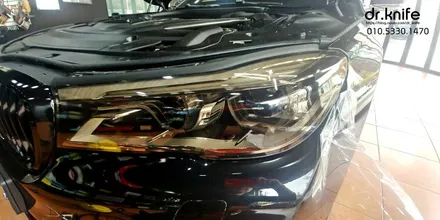 광주랩핑 bmw 730ld 라이트 & 테일램프 필름 광주카스킨 / 광주 북구 중흥동