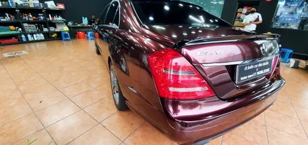 광주랩핑 벤츠 S63 AMG 전체랩핑 제거 및 시공 닥터나이프 / 광주 북구 중흥동