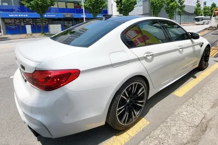 광주랩핑 제거 bmw m5 레드크롬 랩핑제거 / 광주 북구 중흥동