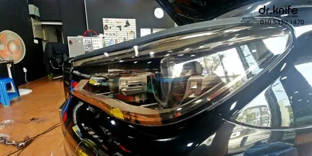 광주랩핑 bmw 730ld 라이트 & 테일램프 필름 광주카스킨 / 광주 북구 중흥동