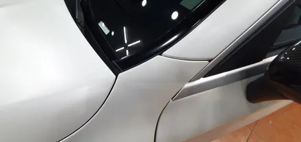 광주랩핑 벤츠 C63 AMG 카브리올레 사틴 화이트펄 전체랩핑 / 광주 북구 중흥동