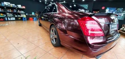 광주랩핑 벤츠 S63 AMG 전체랩핑 제거 및 시공 닥터나이프 / 광주 북구 중흥동