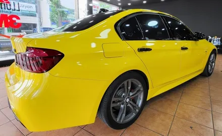 광주랩핑 bmw 320i 전체랩핑 시공 / 광주 북구 중흥동