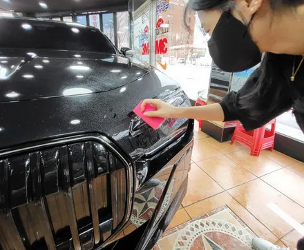 광주PPF BMW THE7 프런트 PPF 시공 / 광주 북구 중흥동