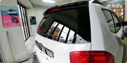 광주 전체랩핑 기아 모하비 화이트 골드 스파클 전체랩핑 / 광주 북구 중흥동