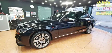 광주랩핑 벤츠 S450 솔라가드 새턴시공 + 신차검수 / 광주 북구 중흥동
