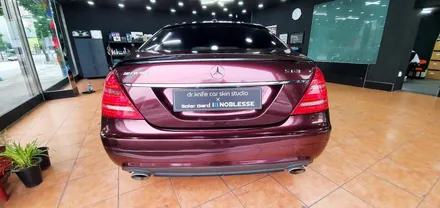 광주랩핑 벤츠 S63 AMG 전체랩핑 제거 및 시공 닥터나이프 / 광주 북구 중흥동