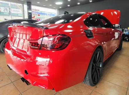 광주랩핑 bmw m4 cs 전체랩핑 시공 / 광주 북구 중흥동