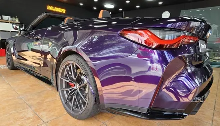 광주bmw 고광택 미드나잇퍼플 전체랩핑 시공 / 광주 북구 중흥동