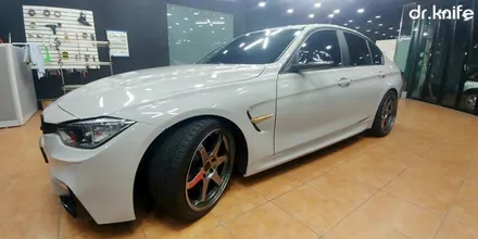 광주전체랩핑 BMW 320d 전체랩핑 시공 닥터나이프 카스킨 / 광주 북구 중흥동