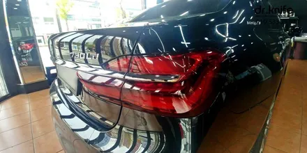 광주랩핑 bmw 730ld 라이트 & 테일램프 필름 광주카스킨 / 광주 북구 중흥동