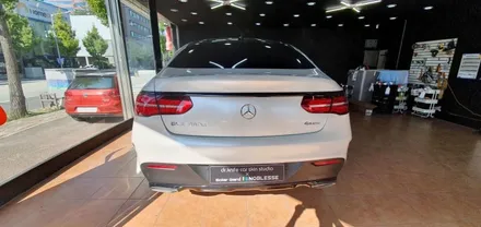 광주랩핑 벤츠 GLE350d 화이트펄 전체랩핑 재시공 / 광주 북구 중흥동