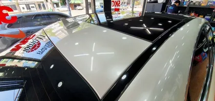 광주랩핑 벤츠 S500 전체랩핑 시공 닥터나이프 카스킨 / 광주 북구 중흥동