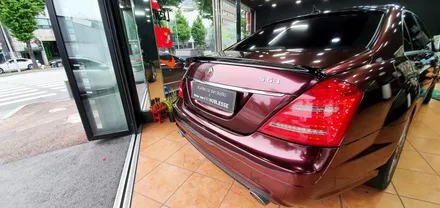 광주랩핑 벤츠 S63 AMG 전체랩핑 제거 및 시공 닥터나이프 / 광주 북구 중흥동