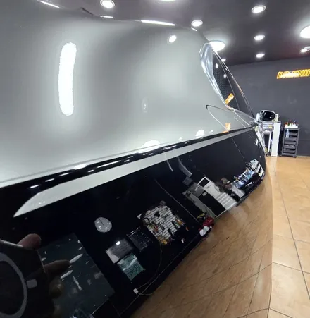 광주전체랩핑 BMW 750e 고광택 전체 듀오톤 랩핑 시공 / 광주 북구 중흥동