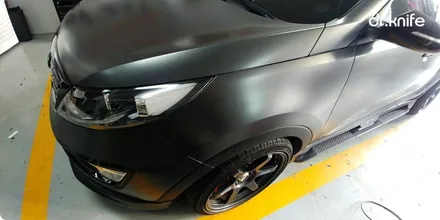 광주전체랩핑 기아 스포티지R 전체랩핑 닥터나이프 카스킨 / 광주 북구 중흥동