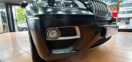 광주랩핑 BMW X6 사틴 블랙 전체랩핑 시공 닥터나이프 카스킨 / 광주 북구 중흥동