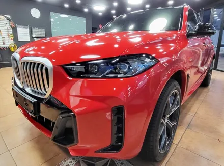 광주랩핑 bmw x6 글로스 카마인레드 전체랩핑 시공 / 광주 북구 중흥동