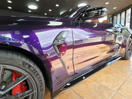 광주bmw 고광택 미드나잇퍼플 전체랩핑 시공 / 광주 북구 중흥동