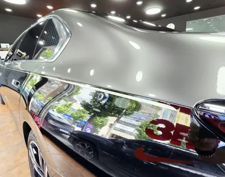 광주전체랩핑 BMW 750e 고광택 전체 듀오톤 랩핑 시공 / 광주 북구 중흥동