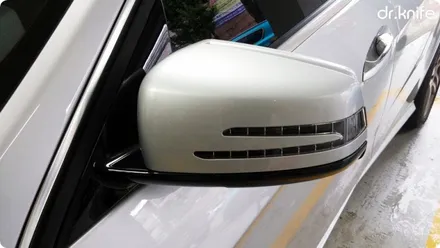 광주랩핑 벤츠 E63 AMG 전체랩핑 시공 닥터나이프 카스킨 / 광주 북구 중흥동