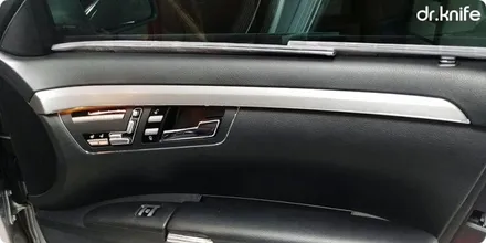 광주실내랩핑 벤츠 S500 실내랩핑시공 닥터나이프 카스킨 / 광주 북구 중흥동